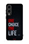 غطاء حماية لهاتف Samsung Galaxy S25 Edge One Choice One Life