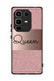 غطاء حماية لهاتف Infinix Note 50 Pro 4G بخلفية لامعة من Queen Glitters