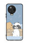 غطاء حماية لهاتف Infinix Note 12 Pro 4G بتصميم Bear Friends