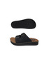 Adjustable Orthopedic Women's Slippers Black Color Ultra Soft Sole - 3