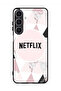 غطاء حماية لهاتف Samsung Galaxy A26 مع خلفية Netflix