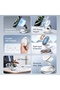 3-in-1 Wireless Charging station Silver, MagSafe 360° charger 15W Stand Fast Charging - 2