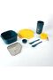 Kids Sports Lunch Box and Water Bottle Combo Set, BPA Free, Leakproof Food Grade PP with Chut - 3