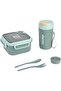 Kids Sports Lunch Box and Water Bottle Combo Set