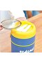 Double Soup Bowl Insulated Lunch Container Thermos Steel Food Jar with Spoon Stainless Steel - 6