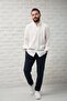 Regular Fit Collar Buttoned Summer Modal Fabric Men's Shirt - 4