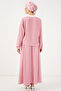 Women's Ayrobin Kimono Skirt Double Set 8047 - Pink - 7