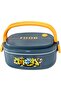Kids Bento Lunch Box, 900ml Leakproof 2-Compartment Food Grade PP, BPA-Free, Clip Lock Plasti