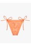 Drawstring Bikini Bottom with Sides