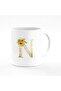 Designer Printed Coffee Mug 11oz Ceramic Personalised Gift Mugs Cup - Custom Monogram Init