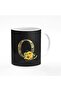 Designer Printed Coffee Mug 11oz Ceramic Personalized Gift Mugs Cup - Custom Monogram Init