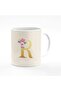 Designer Printed Coffee Mug 11oz Ceramic Personalised Gift Mugs Cup -Custom Monogram Initi