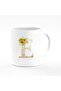 Designer Printed Coffee Mug 11oz Ceramic Personalised Gift Mugs Cup - Custom Monogram Init