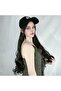 Chic Long Hair Wave Hat Wig - 2