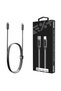 Cablu de date tip USB-C-Lightning, Metalic, Space Grey