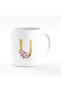 Designer Printed Coffee Mug 11oz Ceramic Personalised Gift Mugs Cup - Custom Monogram Init