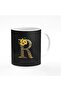 Designer Printed Coffee Mug 11oz Ceramic Personalised Gift Mugs Cup - Custom Monogram Init