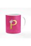 Designer Printed Coffee Mug 11oz Ceramic Personalised Gift Mugs Cup - Custom Monogram Init