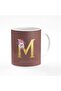 Designer Printed Coffee Mug 11oz Ceramic Personalised Gift Mugs Cup - Custom Monogram Init