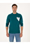Zümrüt Regular Fit Crew Neck Sweatshirt 50317750-Vr055