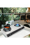 2 Burner Gas Stove Cooktop Outdoor Camping stainless steel - 3