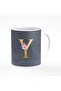 Designer Printed Coffee Mug 11oz Ceramic Personalised Gift Mugs Cup - Custom Monogram Init