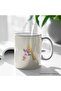 Ceramic Coffee Mug with Custom Initial Design - 11 Oz - 8