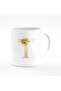 Designer Printed Coffee Mug 11oz Ceramic Personalised Gift Mugs Cup - Custom Monogram Init