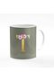 Designer Printed Coffee Mug 11oz Ceramic Personalised Gift Mugs Cup - Custom Monogram Init