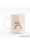Ceramic Coffee Mug with Custom Initial Design - 11 Oz - 4