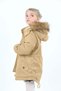 Children's Unisex Winter Water Repellent Long Fur Coating Resistant Coats Coat 6-15 Years - 5