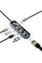TransHub-Lite USB-C Hub, 7-in-1 Multi-Display with 4K HDMI, 2TB SD/TF Card Slot, Dual 5Gbps