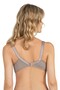 Lace Gathered Bra Soft Stylish Design Wire Free 3200 - 3