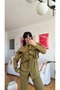 Modal Double Suit with Ruffle Kuaşklı - 4