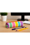 Colorful Printed Cotton Fabric Pen Holder