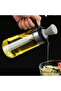 Soda Lime Glass Vicky 2 in 1 Oil Dispenser with Brush, 550ml, Transparent - 3
