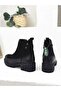 1950811K Genuine Leather Zippered Daily Boots for Women - 5