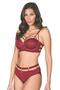 Bie Stripe Ring Bra Set Women 5045