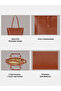 Betula 1 Women's Small Tote (Tan) - 3