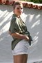 Khaki Shirt Collar Short Sleeve Non-Filling Washable Casual Woven Shirt 62 67 - 8