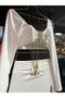 Imported Chest Metal Detail Double Suit - 2