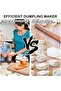 2 In 1 Dumpling Maker, Dumpling Maker Machine Dumpling Mold Press with a Spoon, Kitchen Dumpling Pre - 8