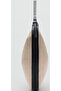 Oval Linen Blend Women's Shoulder Bag - 2