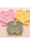 Baby 3 Pieces 100% Cotton Long Sleeve Snap Body Badi Zıbın - 2