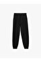 Comfortable Fit Jogger Sweatpants with Raised Pockets and Lace-Up Waist - 3