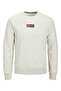 Jack & Jones Jjp Light Gray Men's Sweatshirt 12278617 - 3