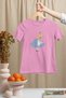 Snow White Crew Neck 100% Cotton Printed Short Sleeve Children's and Teenage T-Shirt
