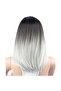 Medium-Length Gradient Wig - 4