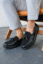 Mn002 - Cst Loafer Pelle Men's Shoes Black