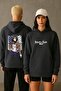 Lenithra Attack on Titan Mikasa Anime Back Printed Unisex Oversize Smoked Hoodie
